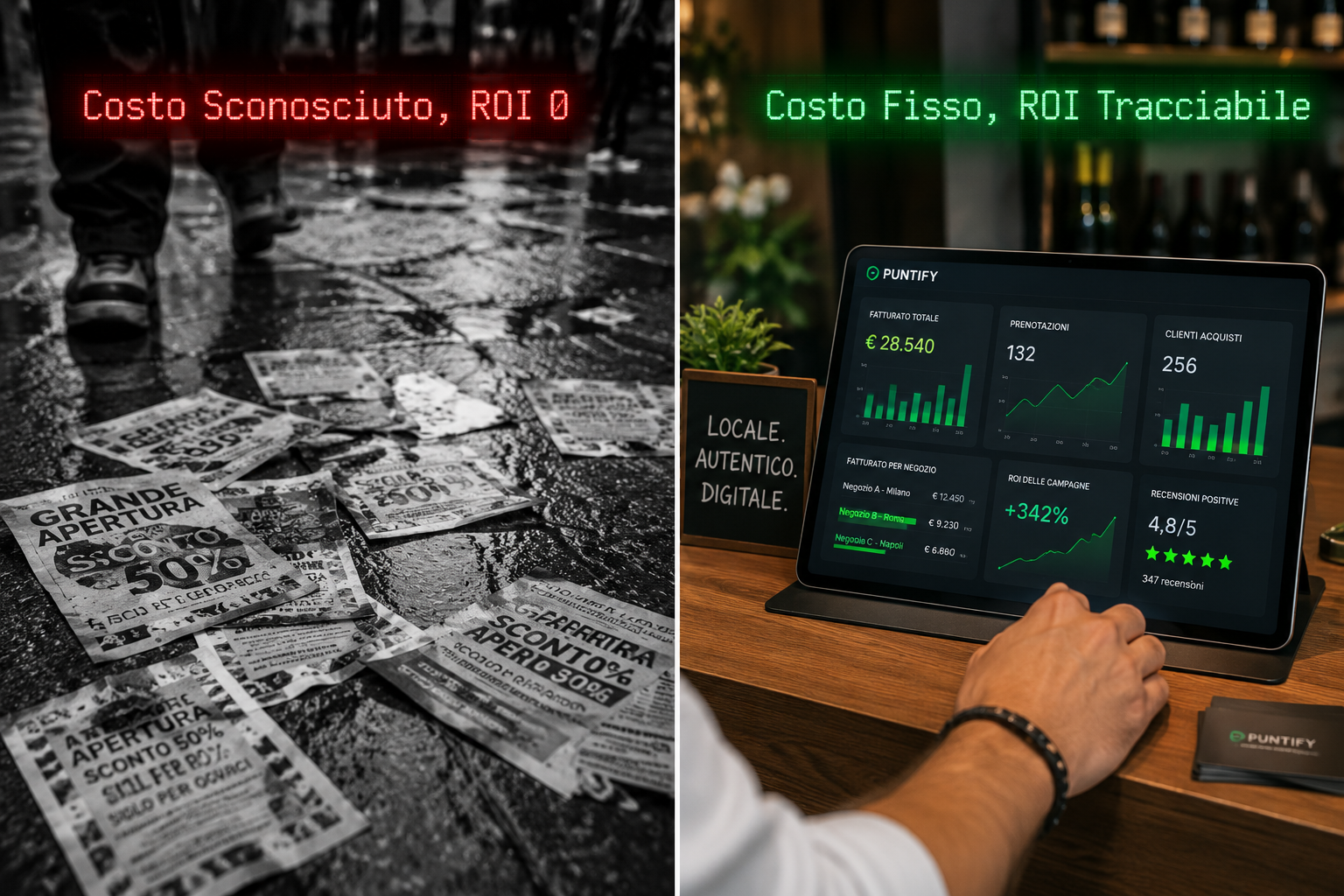 Volantini vs fidelizzazione digitale: dove conviene davvero investire il tuo budget di marketing?